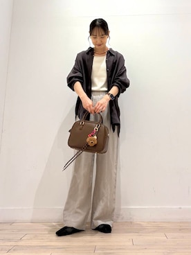 「ストレート×イエベ春」｜「アイテム（アクセサリー）」を使った、amiさん（レディース・160cm）の夏コーディネート