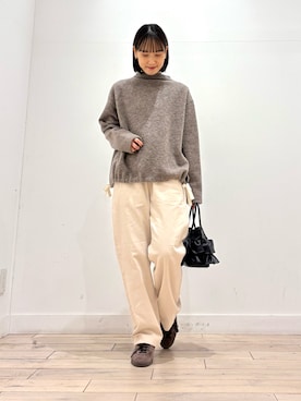 「アイテム（ハンドバッグ）」を使った、amiさん（レディース・160cm・30代）の冬コーディネート