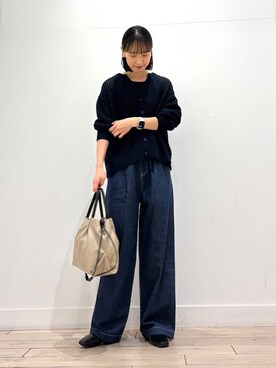 「FORK&SPOON」｜「アイテム（バレエシューズ）」を使った、amiさん（レディース・160cm）の春コーディネート