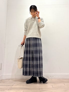 amiさん（レディース・160cm）の冬コーディネート