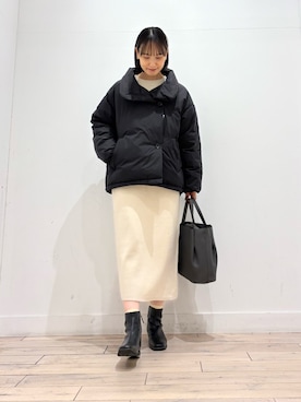 「アイテム（ワンピース/ドレス）」を使った、amiさん（レディース・160cm・30代）の秋コーディネート