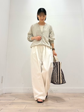 「URBAN RESEARCH DOORS（アーバンリサーチドアーズ）のアイテム（ネックレス）」を使った、amiさん（レディース・160cm）の夏コーディネート