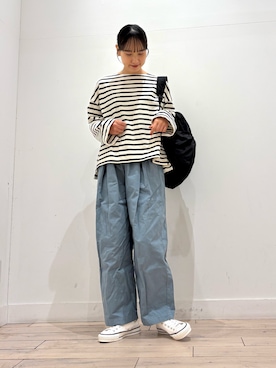 「かぐれ（カグレ）のアイテム」を使った、amiさん（レディース・160cm）の春コーディネート