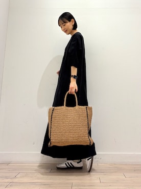 「ママコーディネート」｜amiさん（レディース・160cm）の春コーディネート