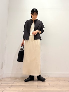 「URBAN RESEARCH DOORS(アーバンリサーチドアーズ)のアイテム(スカート)」を使った、amiさん(レディース・160cm)の秋コーディネート
