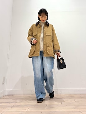 「アイテム（その他トップス）」を使った、amiさん（レディース・160cm・30代）の秋コーディネート