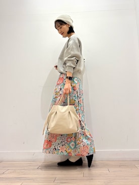 amiさん(レディース・160cm)の春コーディネート