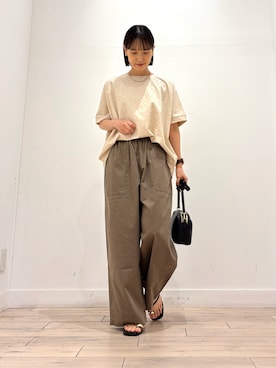 「URBAN RESEARCH DOORS（アーバンリサーチドアーズ）のアイテム（ネックレス）」を使った、amiさん（レディース・160cm）の夏コーディネート
