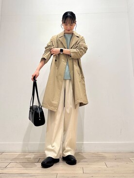 「アイテム（ヘアゴム）」を使った、amiさん（レディース・160cm）の冬コーディネート