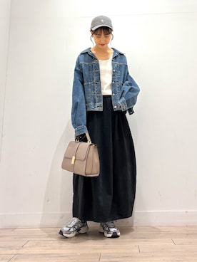 「アイテム（ジャケット/アウター）」を使った、amiさん（レディース・160cm・30代）の夏コーディネート