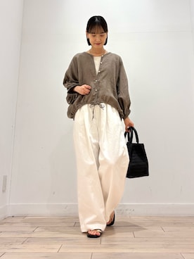 「URBAN RESEARCH DOORS(アーバンリサーチドアーズ)のアイテム(ネックレス)」を使った、amiさん(レディース・160cm)の夏コーディネート