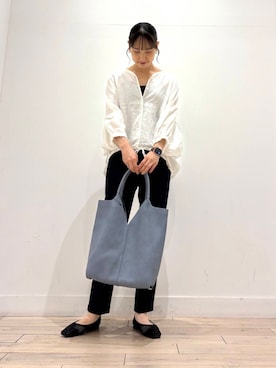 「SMELLY（スメリー）のアイテム」を使った、amiさん（レディース・160cm）の夏コーディネート