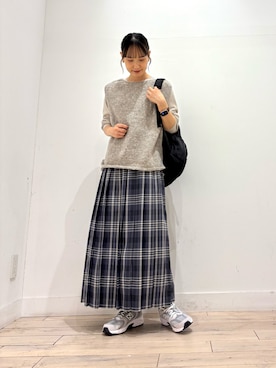 「アイテム（バックパック/リュック）」を使った、amiさん（レディース・160cm）の秋コーディネート