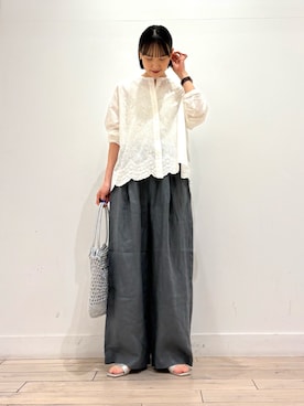 「かぐれ（カグレ）のアイテム」を使った、amiさん（レディース・160cm）の春コーディネート