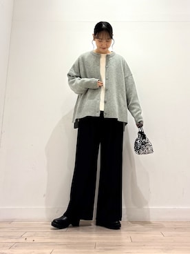 「アイテム（ブーツ）」を使った、amiさん（レディース・160cm・30代）の秋コーディネート