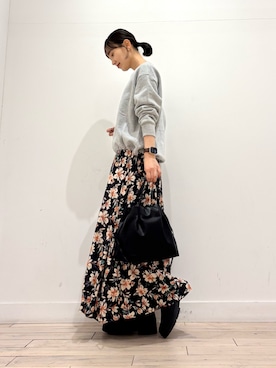 amiさん（レディース・160cm）の冬コーディネート