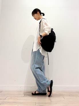 「かぐれ（カグレ）のアイテム」を使った、amiさん（レディース・160cm）の夏コーディネート