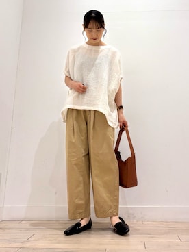 「アイテム（ハンドバッグ）」を使った、amiさん（レディース・160cm・30代）の夏コーディネート