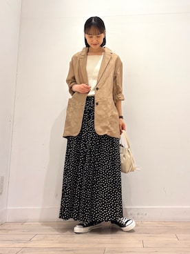 amiさん（レディース・160cm）の春コーディネート