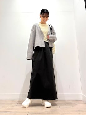 「アーバンリサーチドアーズ」｜amiさん（レディース・160cm）の冬コーディネート