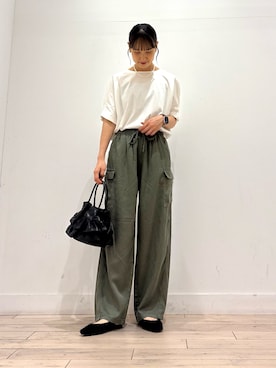 「アイテム（その他シューズ）」を使った、amiさん（レディース・160cm）の夏コーディネート