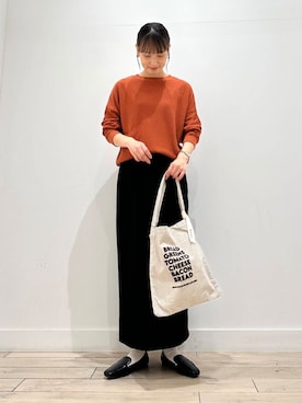 「アイテム（ノーカラージャケット）」を使った、amiさん（レディース・160cm）の夏コーディネート