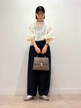 「かぐれ（カグレ）のアイテム」を使った、amiさん（レディース・160cm）の冬コーディネート