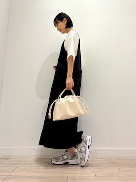 「ママコーディネート」｜amiさん（レディース・160cm）の春コーディネート