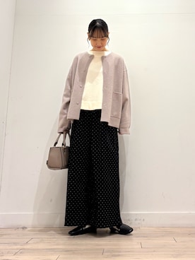 「アイテム（ハンドバッグ）」を使った、amiさん（レディース・160cm・30代）の冬コーディネート