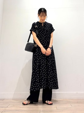 「ストレート×イエベ春」｜amiさん（レディース・160cm）の夏コーディネート