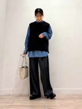 amiさん（レディース・160cm）の冬コーディネート