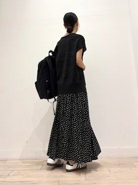 「アイテム（ニット/セーター）」を使った、amiさん（レディース・160cm・30代）の夏コーディネート