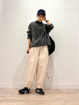 「アイテム（その他トップス）」を使った、amiさん（レディース・160cm）の秋コーディネート