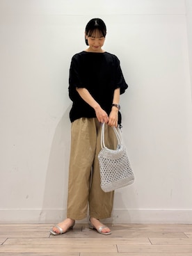 「ママコーディネート」｜amiさん（レディース・160cm）の春コーディネート