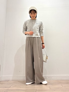 「オーシバル」｜amiさん（レディース・160cm）の冬コーディネート