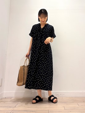 「URBAN RESEARCH DOORS（アーバンリサーチドアーズ）のアイテム（ネックレス）」を使った、amiさん（レディース・160cm）の夏コーディネート