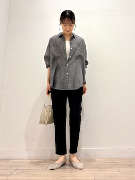 「アイテム（パンツ）」を使った、amiさん（レディース・160cm・30代）の夏コーディネート
