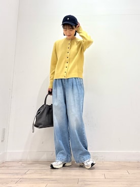 「アイテム（ショルダーバッグ）」を使った、amiさん（レディース・160cm・30代）の秋コーディネート