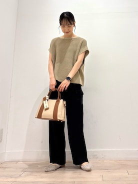「アイテム（その他シューズ）」を使った、amiさん（レディース・160cm）の夏コーディネート