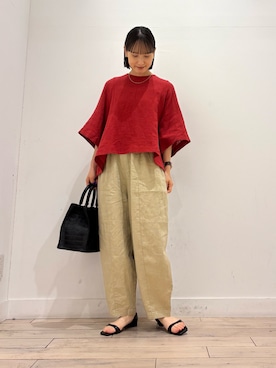 「URBAN RESEARCH DOORS（アーバンリサーチドアーズ）のアイテム（ネックレス）」を使った、amiさん（レディース・160cm）の夏コーディネート