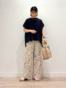 「かぐれ（カグレ）のアイテム」を使った、amiさん（レディース・160cm）の夏コーディネート