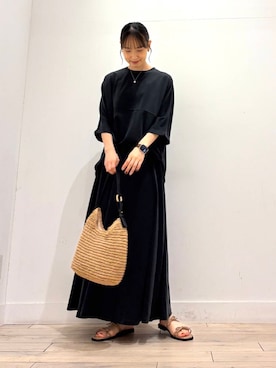 「SMELLY（スメリー）のアイテム（アクセサリー）」を使った、amiさん（レディース・160cm）の夏コーディネート
