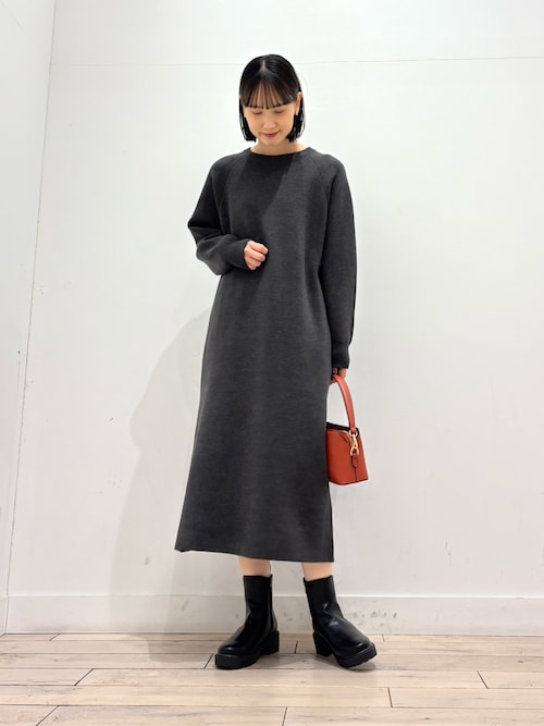 セール】【再入荷】『UR TECH』ミドル丈コート｜冬服/暖かい/吸光発熱