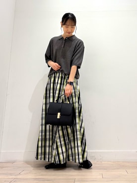 「アイテム（ハンドバッグ）」を使った、amiさん（レディース・160cm・30代）の夏コーディネート