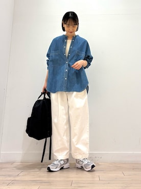 「かぐれ（カグレ）のアイテム」を使った、amiさん（レディース・160cm）の春コーディネート