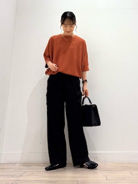 「アイテム（ネックレス）」を使った、amiさん（レディース・160cm・30代）の夏コーディネート