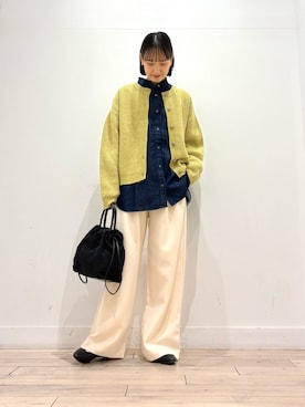 「アイテム（パンプス）」を使った、amiさん（レディース・160cm）の秋コーディネート