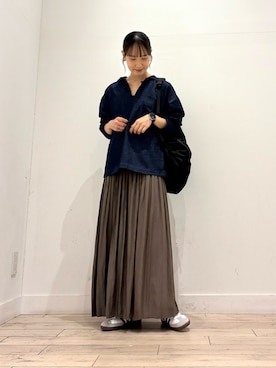 「アイテム（バックパック/リュック）」を使った、amiさん（レディース・160cm・30代）の秋コーディネート