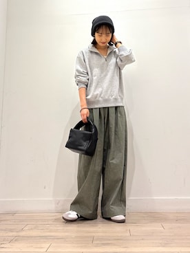 「アイテム（スウェット）」を使った、amiさん（レディース・160cm・30代）の秋コーディネート