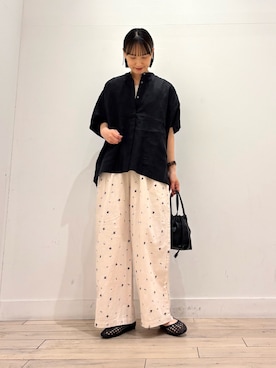 「ママコーディネート」｜amiさん（レディース・160cm）の春コーディネート